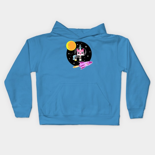 Unikitty in Space Kids Hoodie by VeryBear